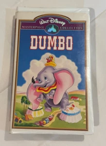 Dumbo VHS (1994) Disney Masterpiece Collection - Clamshell - G Rated - Imagen 1 de 4