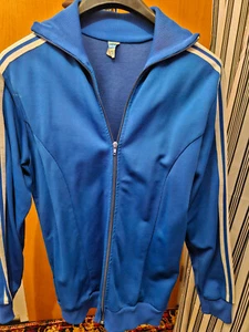ADIDAS Vintage Jacke Size L Trainingsjacke,Blau,ORIGINAL - Bild 1 von 4