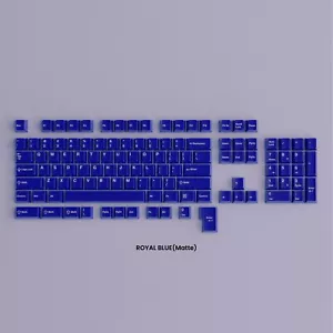 Awekeys Royal Blue Matte Metal Keycaps Complete set. - Picture 1 of 4