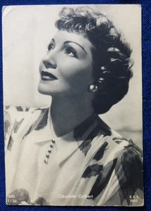 CINEMA - FOTO CARD - CLAUDETTE COLBERT - Picture 1 of 1
