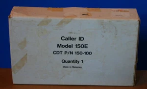 1980s CALLER ID Model 150E Old School technology for Landline Phones New in box - Zdjęcie 1 z 5