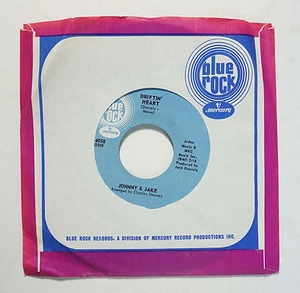 Johnny & Jake - Driftin' Heart / It's a Mess 1968 Blue Rock B-4058 Northern Soul - Picture 1 of 2