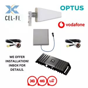 VODAFONE/OPTUS G32 CEL-FI REPEATER 4G MOBILE SIGNAL BOOSTER STANDARD WALL KIT - Picture 1 of 9