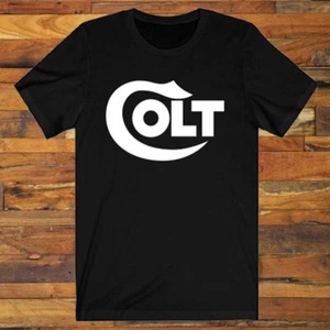 COLT Guns Firearms Men's Black T-Shirt S to 3XL - Picture 1 of 1