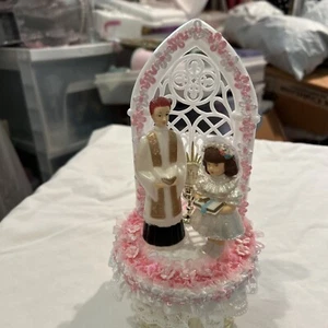 First Communion Centerpiece,Cake Topper, Table Decor 1 Girl Available - Picture 1 of 2