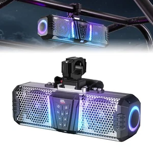 Barra de sonido KEMIMOTO Midnight SL40B 16"" RGB UTV 300 W potencia máxima con batería IP66 - Imagen 1 de 12