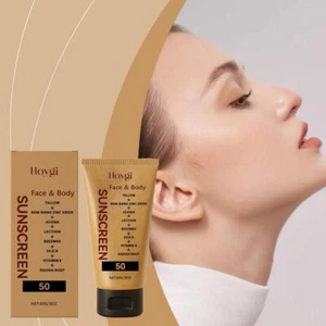 Długotrwały łojowy balsam przeciwsłoneczny do twarzy i ciała SPF 50 ochrona C D - Zdjęcie 1 z 16