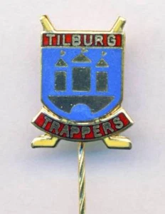 TILBURG TRAPPERS Ice Hockey Club PIN BADGE Netherlands Holland - Picture 1 of 1