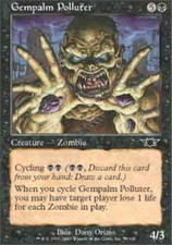 4x NM-Mint, English Regular Gempalm Polluter Legions magicmtg