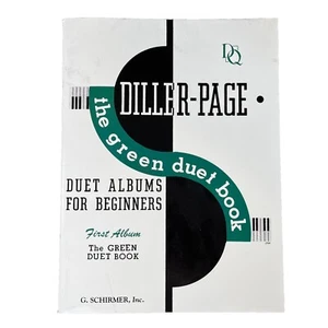 Green Duet Book (Diller-Paige) G. Schirmer NEW, First Album Hal Leonard - Picture 1 of 5