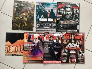 6x Zeitschrift- Sonic Seducer Mono Inc - Sabaton Magazine - Metal Hammer Ozzy - Bild 1 von 5