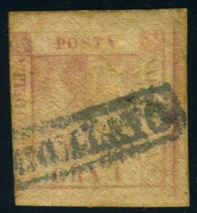 Italien Neapel 1858 1 Grano gebraucht Sas 3 CV 96 $ 200120023 - Bild 1 von 2
