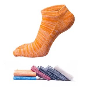 5 Pairs Women Cotton Toe Socks Five Finger Socks Casual Sports Ankle Low Cut - Picture 1 of 19