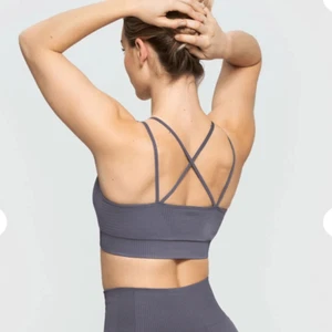 Womens Best Sports Bra Large Power Seamless New Charcoal Gray Casual Workout - Picture 1 of 6