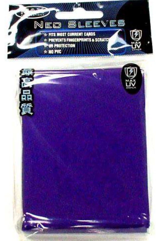 Max Protection YUGIOH Card Sleeves Flat BLUE (50 Count) Yu-Gi-Oh! - Image 1 of 1