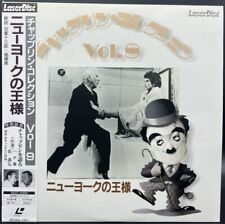 Laserdisc LD Charles Chaplin Vol. 9 A King In New York - Japan  W/Obi SF068-1321