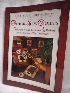 Best-Loved Designers' Quick-Sew Quilts quilting book crafts 144 PAGES - Picture 1 of 9