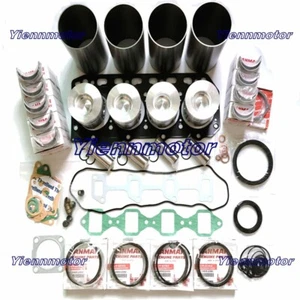 Kit Ricostruzione Motore 4TN82 Per Trattore Yanmar SK08 Daewoo 1300LBS 970 Caricatore 675B - Foto 1 di 6