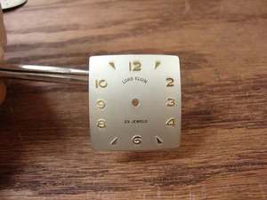 NOS VINTAGE SQUAREEGIN 23 JUWELEN ZIFFERBLATT - ORIGINAL - SCHWER ZU FINDEN - KOSTENLOSER VERSAND - SCHÖN!!!! - Bild 1 von 4