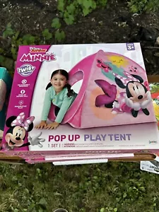 Disney Junior Minnie Mouse Pop Up Play Tent Pop & Play, New In Box. - Picture 1 of 1