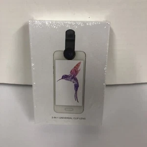 LUXHD450 3 IN 1 UNIVERSAL CLIP LENS FOR MOBILE PHONES *Sealed/New* - Picture 1 of 2