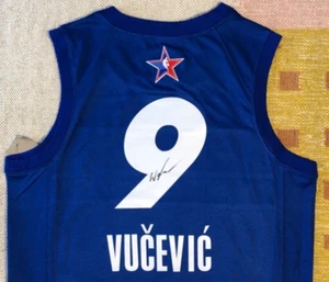 Nikola Vucevic signiertes Autogramm 2021 NBA All Star Trikot Chicago Bulls USA USC - Bild 1 von 4