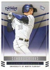 2015 Panini Contenders Baseball School Colors #22 Donnie Dewees 