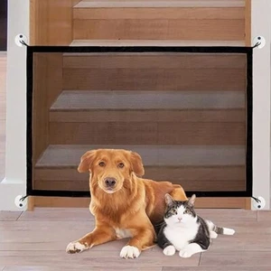 Haustiertor, 28" Höhe x 43" Breite Sicherheit Hundetor für drinnen/Treppe/Tür - Bild 1 von 7