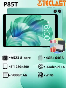 Teclast P85T Tablet Allwinner A523 8-Kern 1,8 Ghz/ 4 GB RAM/64 GB ROM/8 Zoll 800 - Bild 1 von 13