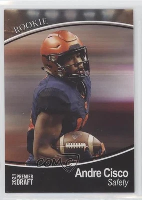 2021 Sage Premier Draft Andre Cisco #17 Rookie RC - Image 1 of 2