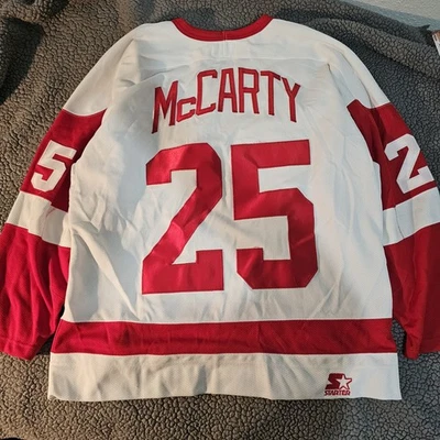 Auténtico McCarty XL Detroit Red Wing de colección Foto 1 de 4