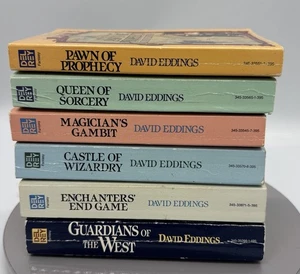 Complete Series Set BELGARIAD 1-5 David Eddings Fantasy Lot MALLOREON - Picture 1 of 23