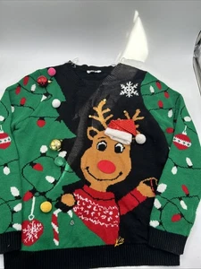 No Boundaries Herren XXL Ugly Christmas Pullover - Bild 1 von 18