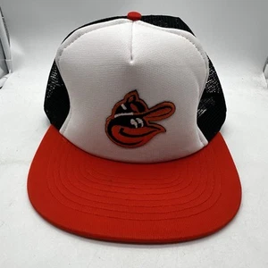 Vintage Baltimore Orioles Hat Trucker Cap Sportcap SnapBack Mesh adjustable 90s - Picture 1 of 9