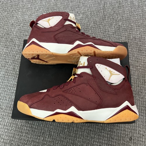 Nike Air Jordan Retro 7 Cigar C&C Championship UK 11.5 725093 630 NUOVE DS