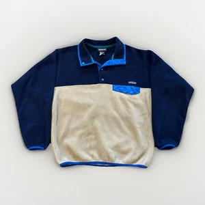 Vintage Patagonia Synchilla Snap-T Pullover Fleece Jacket Mens S Gorpcore 25450 - Picture 1 of 8