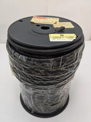 Carol 18/3 SJOW Portable Power Cable, Black, 230 ft, 300V CSA FT-2 90°C - Image 1 of 4
