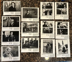 Sleepy Hollow 1999 Press Photo Set of 13 w/ Johnny Depp 8x10  AP24 - Picture 1 of 14