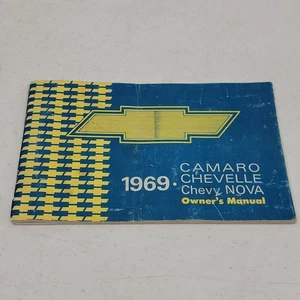 Camaro Chevelle Chevy Nova 1969 manual del propietario tercera edición - Imagen 1 de 12