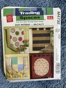#M4732 McCalls home decor sewing pattern - Picture 1 of 2