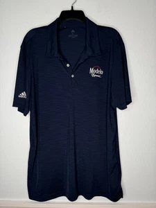 Adidas Cerveza Modelo Especial Golf Polo Para Hombres XL Bordado Azul Cerveza - Imagen 1 de 4