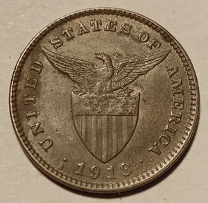 Philippinen USA Admin. 1 Centavo SF postfrisch 1918-S KM-163 Ppd-USA - Bild 1 von 2