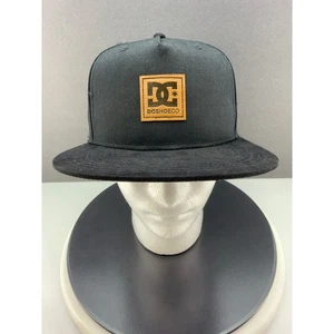 DC Shoes Brackers 3 Black Brown Snapback Hat Cap OSFM One Size Skater NEW - Picture 1 of 8