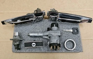 1972 1985 Mercedes R107 380SL 450SL Door Handle Trunk Lock Ignition Switch Set - Picture 1 of 10