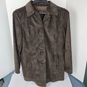 Coach Wildlederjacke, Damen Größe L, dunkelbraun - Bild 1 von 9