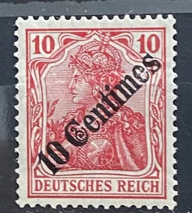 Deutsche Postämter 1908 in der Levante 10c MH C117 - Bild 1 von 2