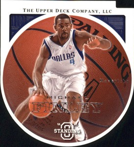 2003-04 Upper Deck Standing O Die Cuts/Embossed Card #14 Michael Finley