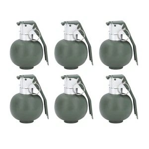 6PCS Kids Hand Grenades Toy With Realistic Sound Light Effect Role Playing P Rel - Picture 1 of 22