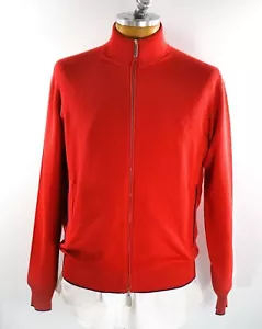 NWT STEFANO RICCI Blouson LOGO Sweater Zip M Us 50 S Eu (BL73) - Picture 1 of 7