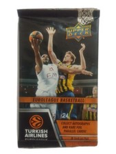 Pack 2015-16 Upper Deck TURKISH AIRLINE Euroleague Basketball UNOPENED Look CAR